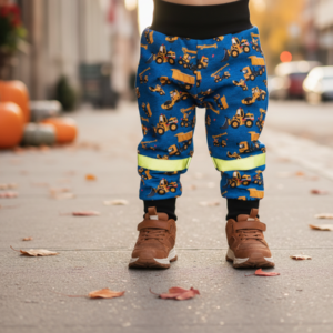 Softshellové kalhoty vzorované s fleecem